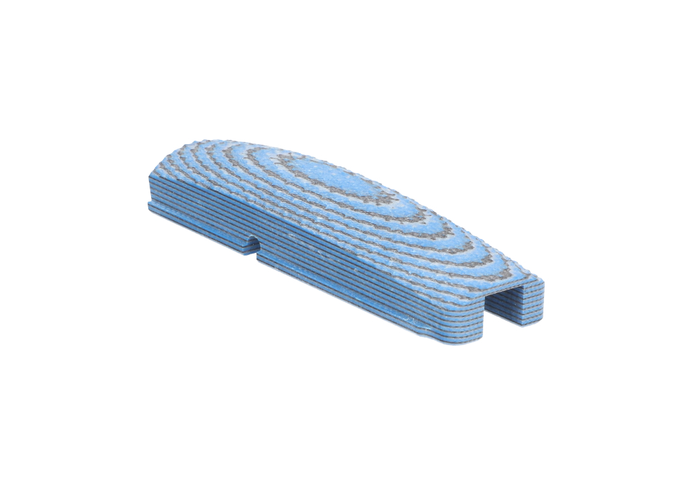 P320 AXG Large G10 Backstrap, Blue Lava