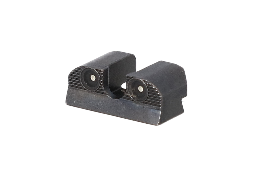 SIGHT ASSY, XRAY3, NIGHT SIGHT, U NOTCH, REAR, MIM, GREEN VIAL, BLACK SLEEVE, #8, FNC