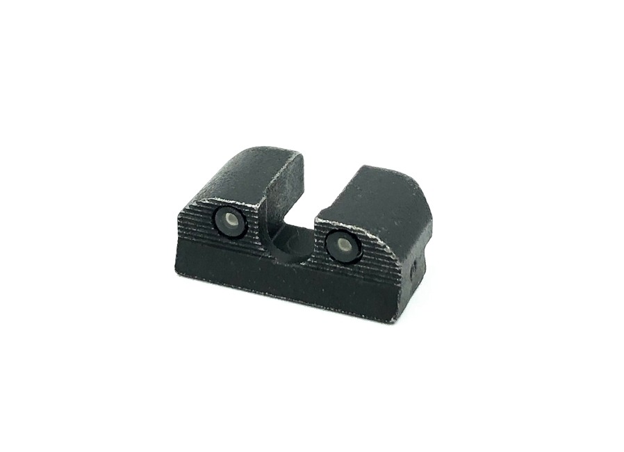 SIGHT, CLASSIC, DAY/NIGHT, REAR, U NOTCH, MIM W/MP FINISH - #8