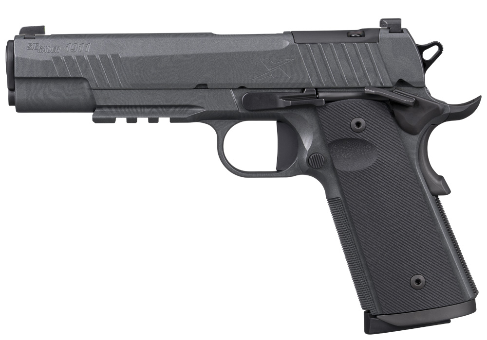 1911 45 ACP Pistols With Black Finish