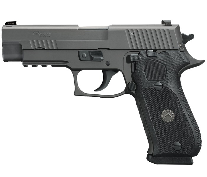 P220, 10MM, 5IN, LEGION, GRAY , DA/SA, X-RAY 3, BLACK G10 GRIP, (3) 8RD STEEL MAG, SRT