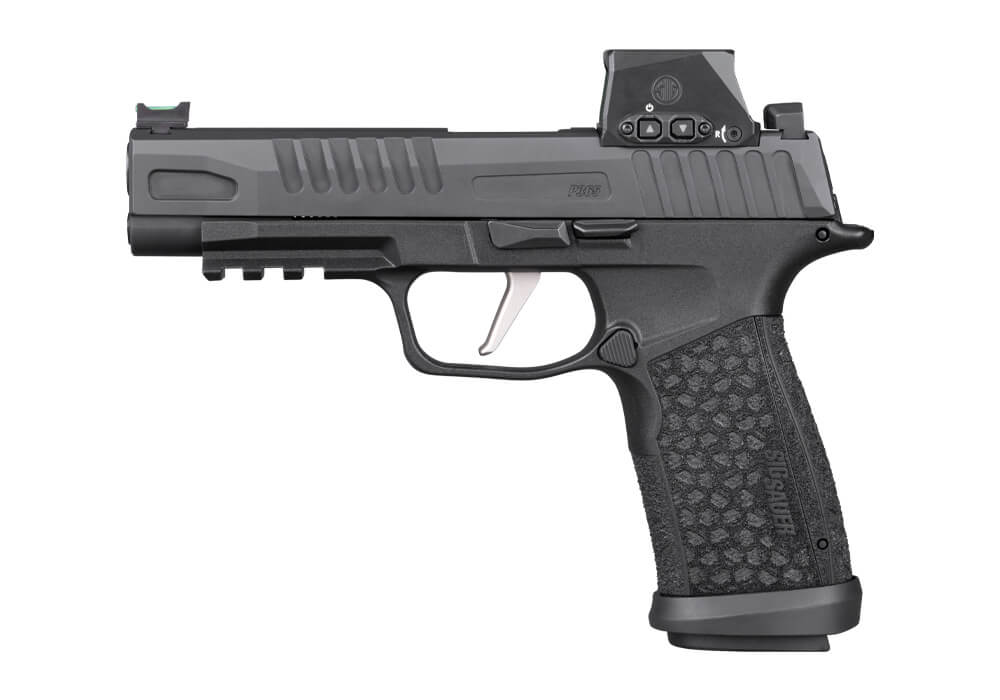 P365, 9MM, 3.7IN, BLK, STRIKER, X-RAY 3, MOD POLY GRIP, (2) 21RD (1) 17RD MAG, COMP, MAGWELL, SIG-LOC COMPACT