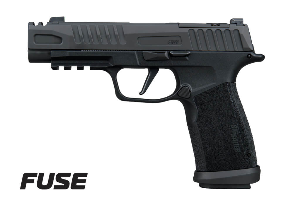 P365, 9MM, 3.7IN, BLK, STRIKER, X-RAY 3, MOD POLY GRIP, (3) 10RD MAG, OPTIC READY, MAGWELL, COMPENSATOR