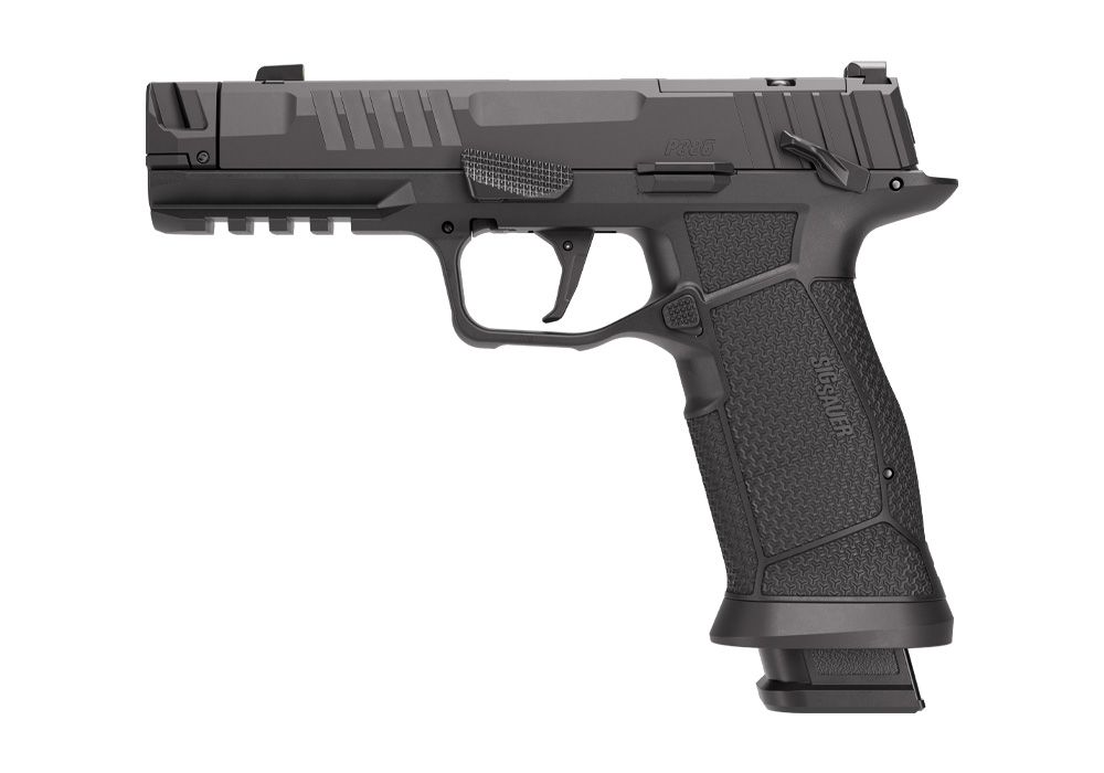 P385, 9MM, 4IN, BLK, STRIKER, X-RAY 3 OPTIC READY, MOD POLY GRIP, (3) 10RD STEEL MAG, M3D COMP, MA COMPLIANT