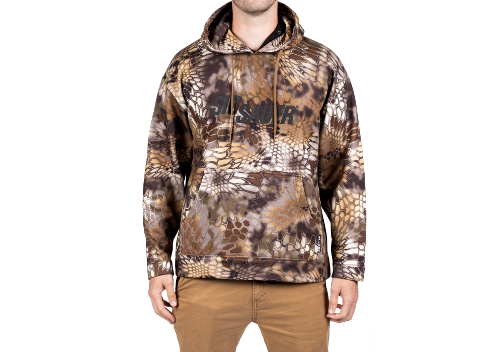 SIG SAUER X KRYPTEK MENS HEAVYWEIGHT HOODIE,HIGHLANDER,MED