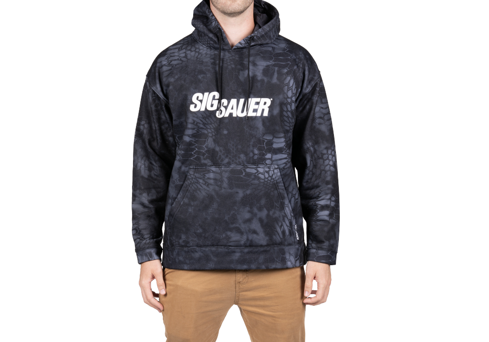 SIG SAUER X KRYPTEK MENS HEAVYWEIGHT HOODIE,TYPHON,MED