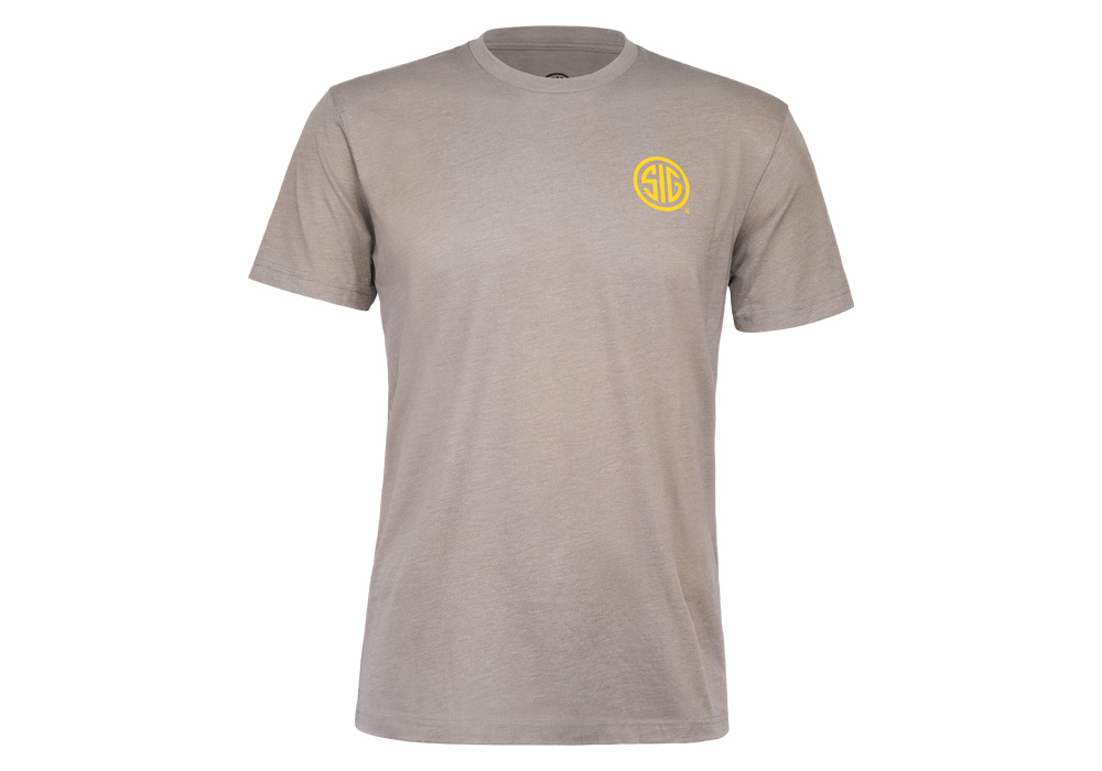 SIG SAUER ELK - MENS GRAY T-SHIRT - SM