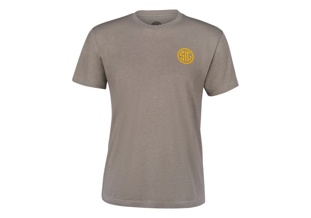 SIG SAUER WHITETAIL - MENS GRAY T-SHIRT - LG