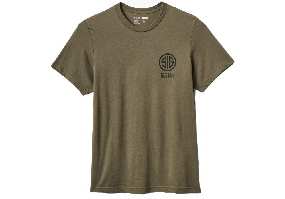5.11 AMMO CAN SS TEE, RANGER GREEN, 2XL