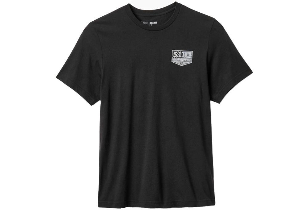 5.11 SIG SAUER CREST SS TEE, BLACK, L