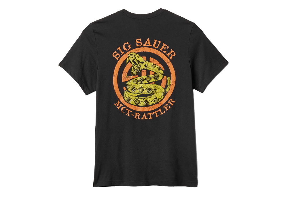 5.11 SIG SAUER MCX-RATTLER - MEN'S BLACK T-SHIRT
