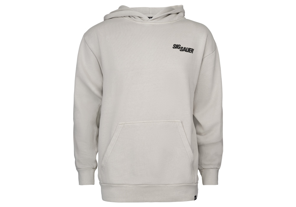 HOODIE, VINTAGE SWISS LOGO, WHITE, XXXL