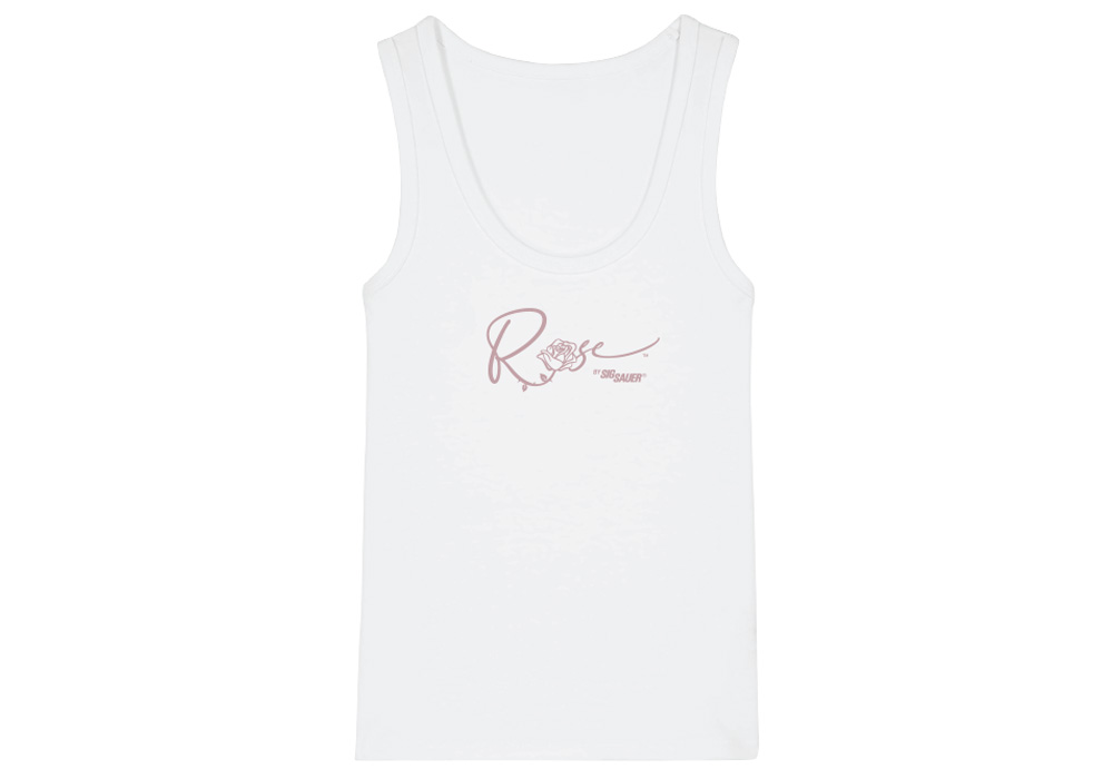 TANK TOP, ROSE BY SIG SAUER, WOMENS, WHITE, LARGE