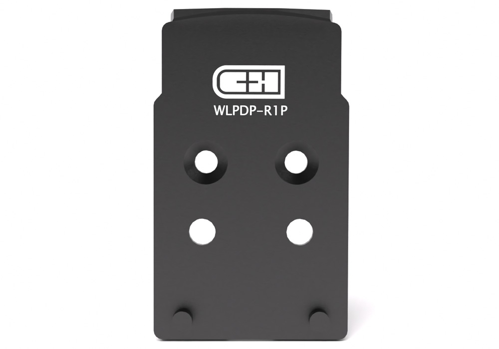 C&H PRECISION MOUNTING PLATE FOR THE ROMEO1PRO - FITS WALTHER PDP 1.0 PISTOLS