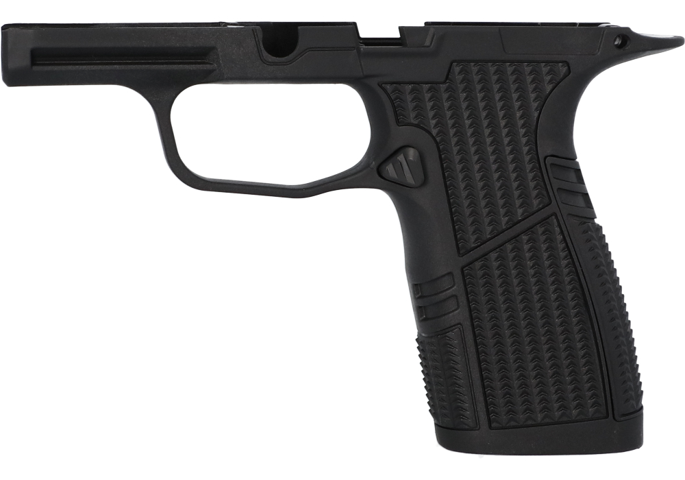 P365 9MM SNUB NOSE GRIP MODULE - BLACK - TYRANT CNC