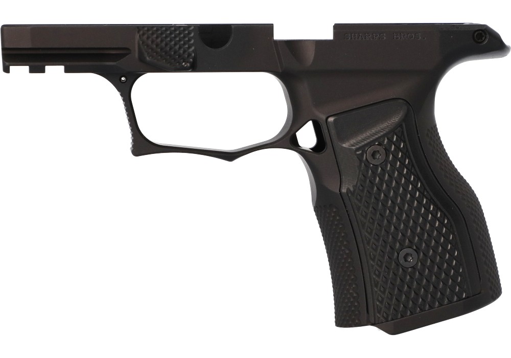 P365X/XL BLACK PANEL GRIP MODULE - SHARPS BROS - GEN 3