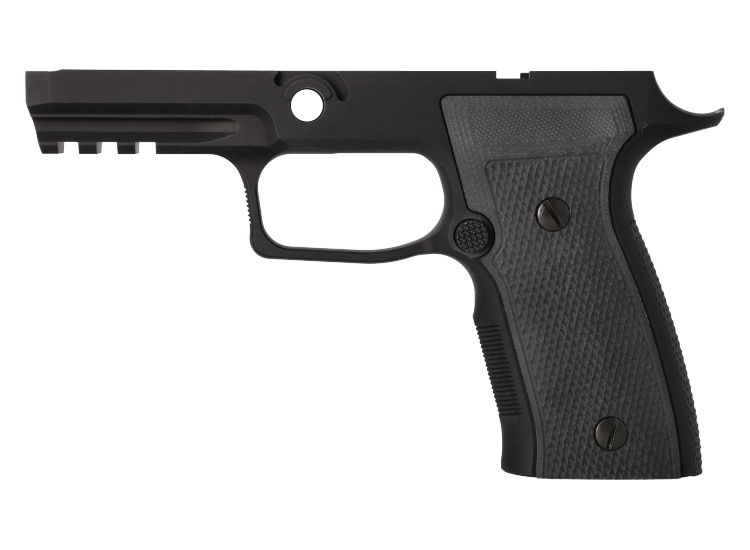 P320 CARRY 9MM/40/.357 GRIP MODULE - BLACK, MEDIUM GRIP