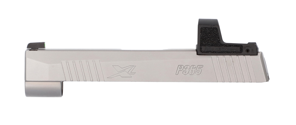 P365-XL 9MM 3.7" SLIDE ASSEMBLY, ROMEOZERO 3MOA, STAINLESS