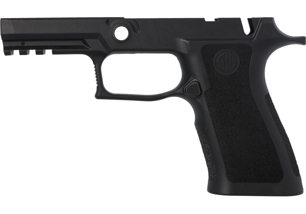 P320 XCARRY 9MM/40/.357 MANUAL SAFETY GRIP MODULE - BLACK, MEDIUM GRIP