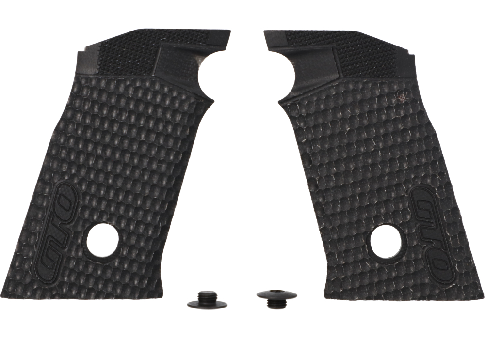P211-GTO GRIP PANEL SET, G10, BLACK