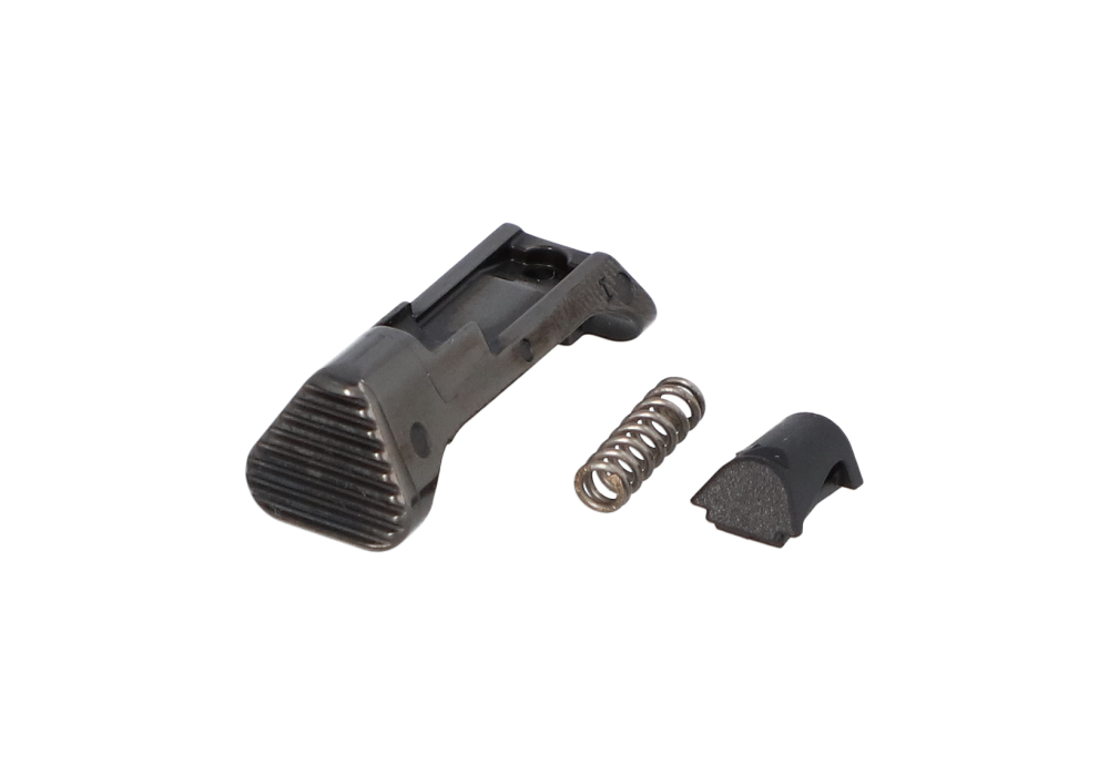P365 EXTENDED MAGAZINE CATCH -  HIGH POLISH DLC