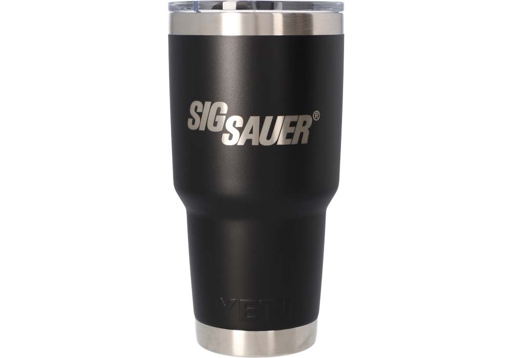 SIG SAUER 30 OZ YETI RAMBLER - BLACK