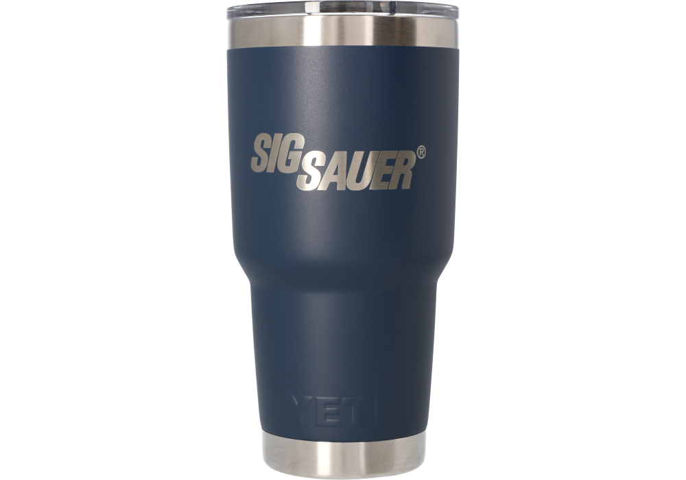 SIG SAUER 30 OZ YETI RAMBLER - NAVY