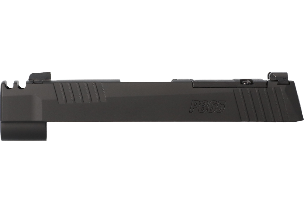P365-XL 380 AUTO 3.1" INTERGRATED COMPENSATOR SLIDE ASSEMBLY, SIG-LOC™ OPTIC READY, BLACK