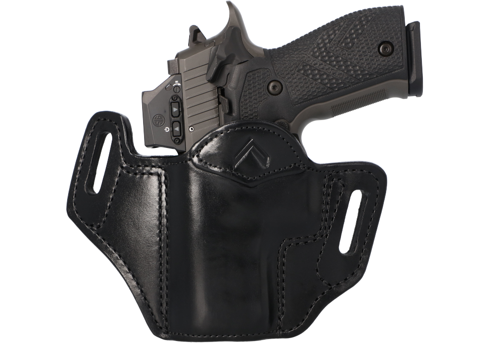 HOLSTER, P226X CARRY, OWB, 5JR-EXP, LH, MITCH ROSEN, LEGION, LEATHER, BLK