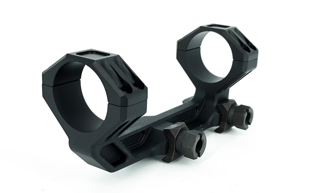 ALPHA3 SCOPE MOUNT, 34MM, 1.535, 7075-T6, TI HARDWARE, BLK