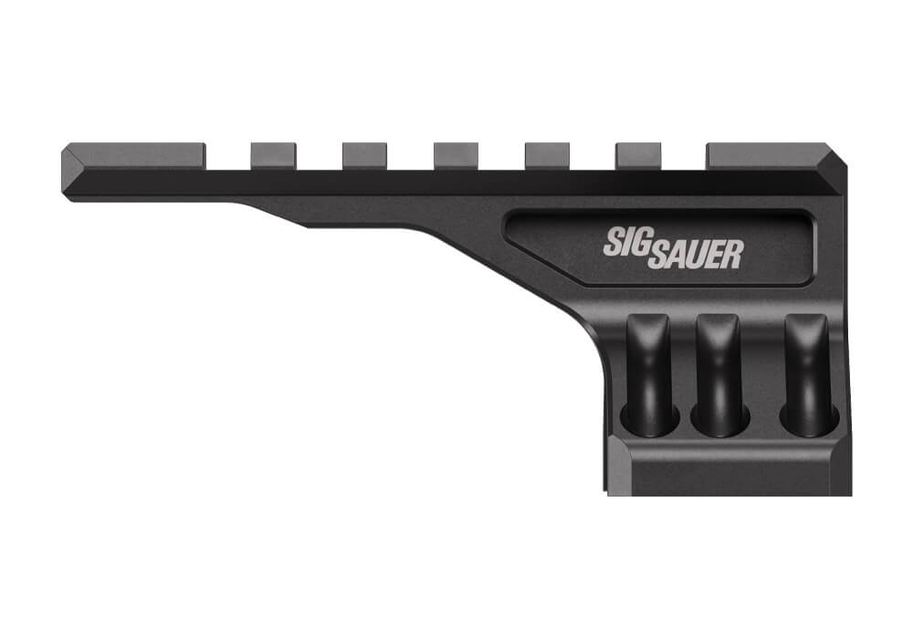 ALPHA 1913 ACCESSORY RAIL, RING TOP, 34MM, BLACK