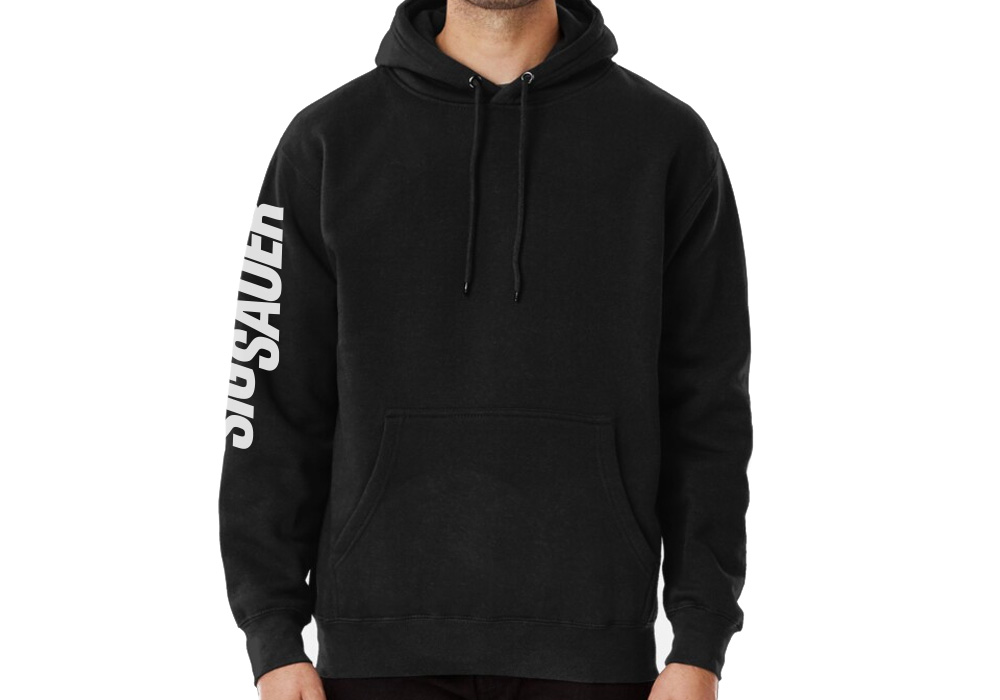 SIG SAUER SLEEVE PULLOVER HOODIE - MED