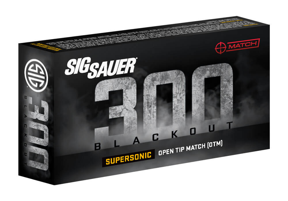 AMMO, 300BLK, 125GR, MATCH, SUPERSONIC, BOX/20