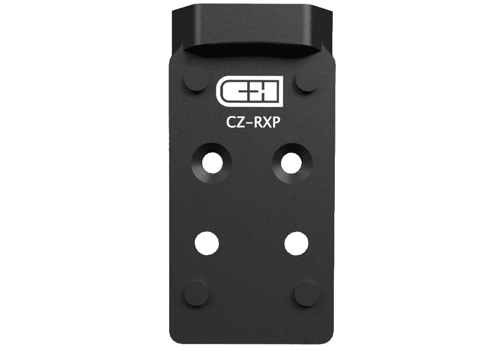 C&H PRECISION MOUNTING PLATE FOR THE ROMEO-X PRO - FITS CZ P-10 PISTOLS