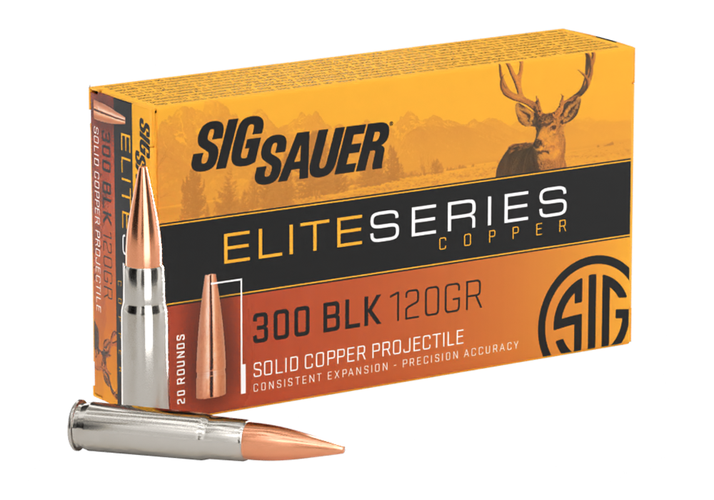 300BLK, 120GR, Elite Hunting Solid Copper