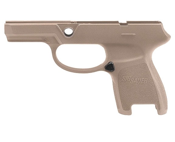 P320/P250 SUBCOMPACT .45 ACP GRIP MODULE - FDE, SMALL GRIP