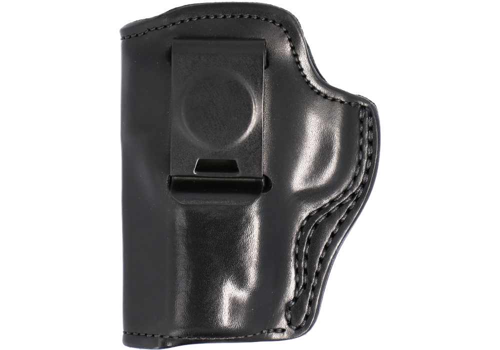 HOLSTER, P365-XL, IWB, BLK/BLK, IND, MITCH ROSEN LEATHER, LH
