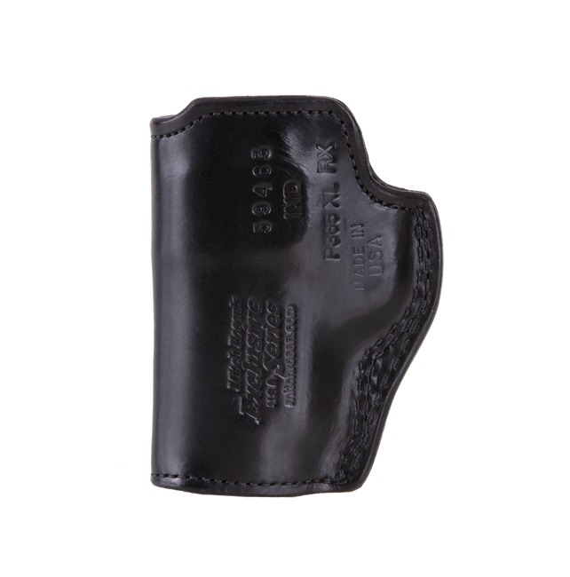 HOLSTER, P365-XL, IWB, BLK/BLK, IND, MITCH ROSEN LEATHER, RH