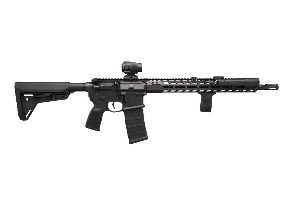 SIGM400 SDI, 5.56 NATO, RIFLE, 16IN, X RIFLE, BLK, SEMI, TELE STOCK, (1) 30RD MAG, ROMEO5 GEN II, FOXTROT-MSR FULL SIZE
