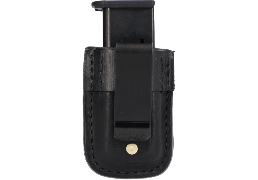 P365 IWB/OWB AMBI LEATHER MAGAZINE POUCH - METAL CLIP