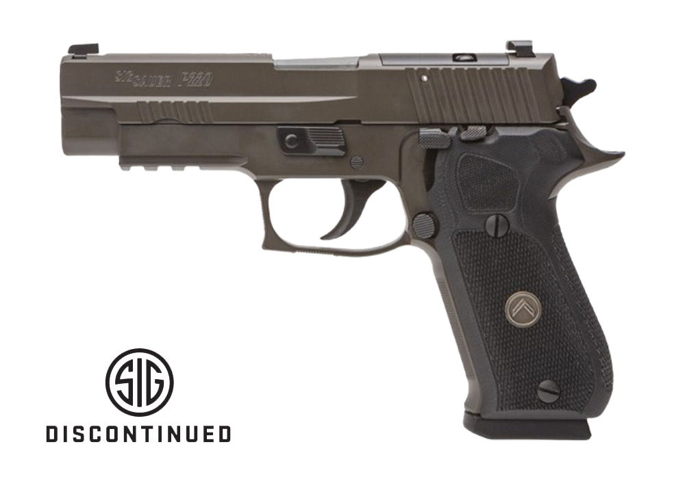 P220, 45 ACP, 4.4IN, LEGION, GRAY, DA/SA, X-RAY 3, BLACK G10 GRIP, (3) 8RD STEEL MAG, OPTIC READY