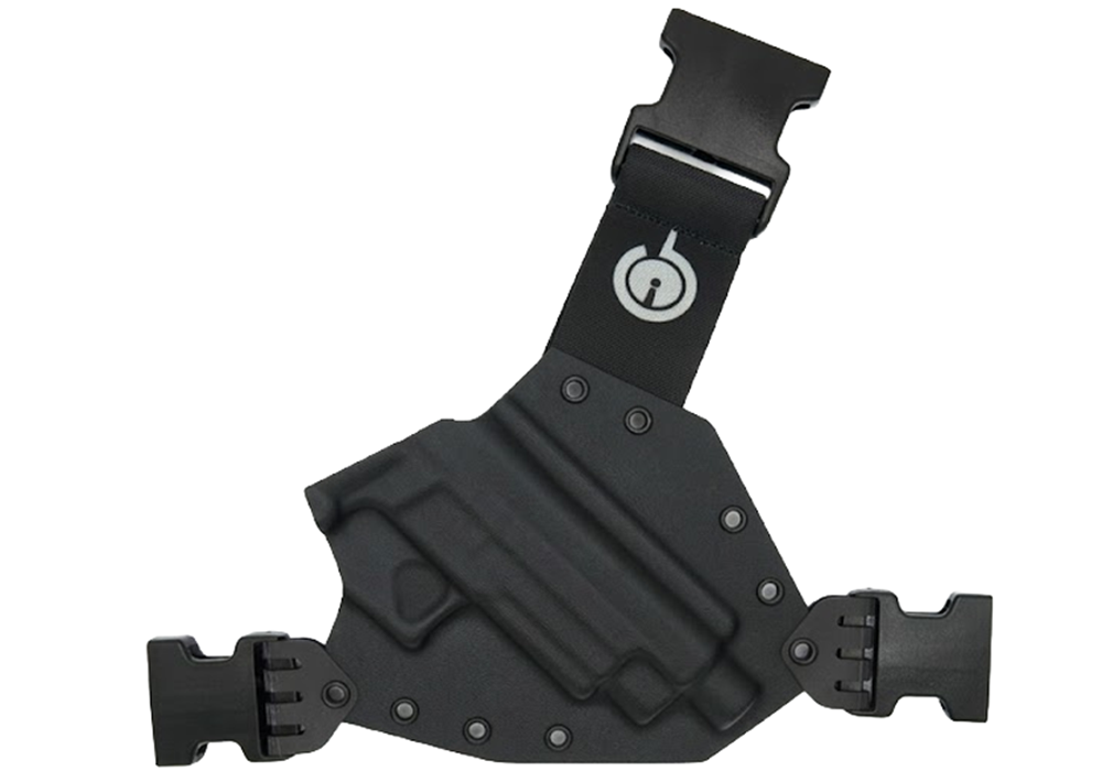 P226 KENAI LH CHEST HOLSTER - BLACK - GUNFIGHTERS