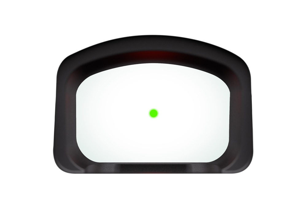 ROMEO-RS, PRO FOOTPRINT, 3 MOA GREEN DOT, BLACK