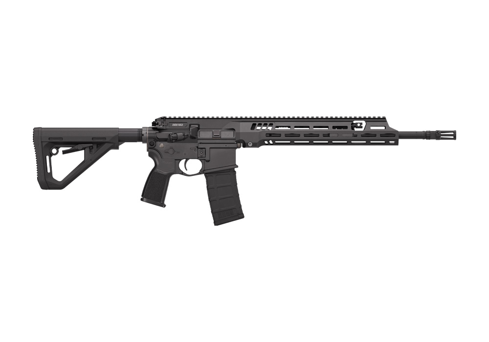 SIG516 G3, 5.56 NATO, RIFLE, 16 IN, BLK, SEMI, TELE STOCK, AL MLOK HG, (1) 30RD MAG