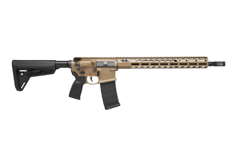SIGM400 SDI, 5.56 NATO, RIFLE, 16 IN, X RIFLE, FDE, SEMI, TELE STOCK, AL MLOK HG, (1) 30RD MAG
