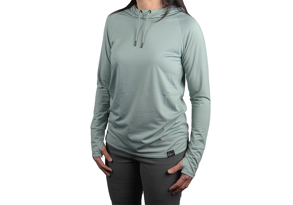 ROSE WOMEN'S ARROWHEAD HOODIE - SAGE - SMALL