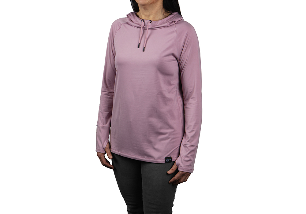 ROSE WOMEN'S ARROWHEAD HOODIE - MAUVE - MEDIUM