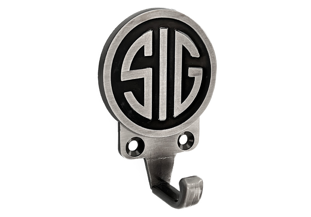 SIG METAL WALL HOOK 