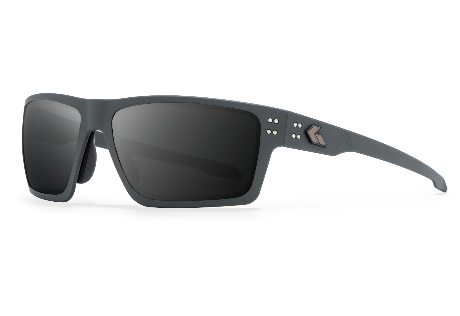VERGELMER ブラックメタル　BLACKL LEGION SENTIX POLARIZED MILSPEC BALLISTIC SMOKED SUNGLASSES - GATORZ