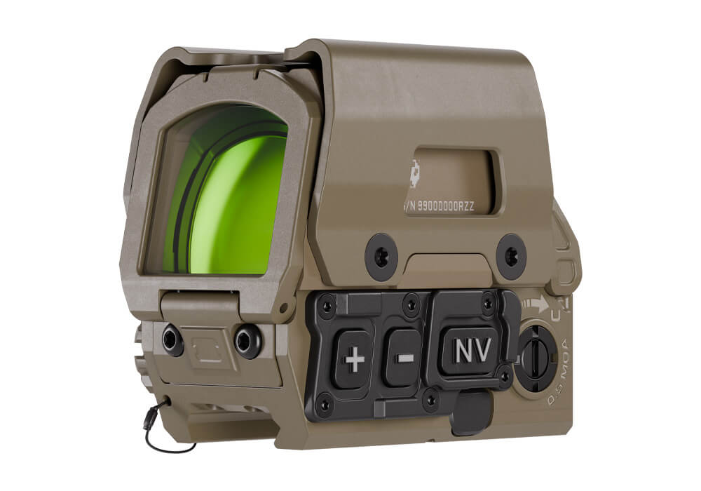 ROMEO8T-AMR RED DOT SIGHT, 1X40MM, QBCD 2.0, AMR, 0.5 MOA ADJ, M1913, TITANIUM SHROUD, FDE